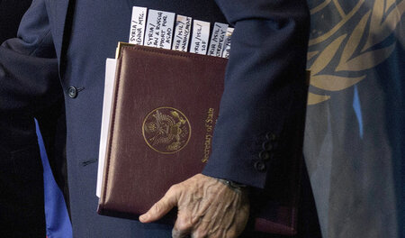 Geordneter Rückzug: US-Außenminister John Kerry hat in Wien die ...