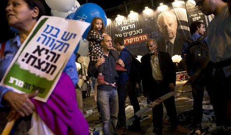 »Wir haben Hoffnung, und sie wird siegen« – Demonstration in Tel...