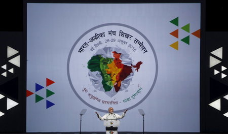 Traum von einer wirtschaftlichen Supermacht: Premier Narendra Mo...