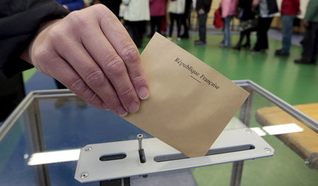 Nicht offen für Alle, die in Frankreich leben: Stimmurne bei den...