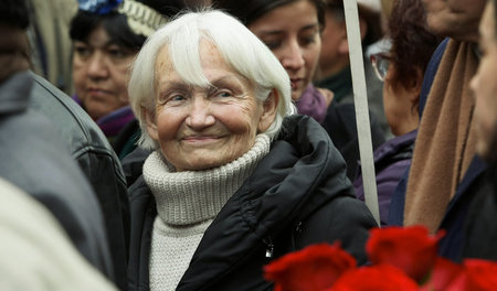 Margot Honecker in Santiago de Chile (Aufnahme von 2010)