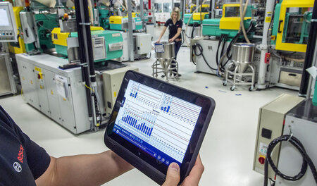 Vernetzte Maschinen bei Bosch in Immenstadt: »Industrie 4.0« ist...