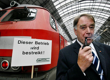 Der GDL-Vorsitzende Manfred Schell will seine 2008 endende Amtsz...