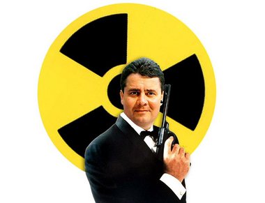 So hätte er es wohl gerne. Sigmar Gabriel in der Rolle des unbes...