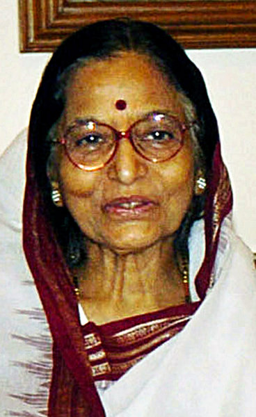 Vor der Präsidentschaft: Pratibha Devi Singh Patil