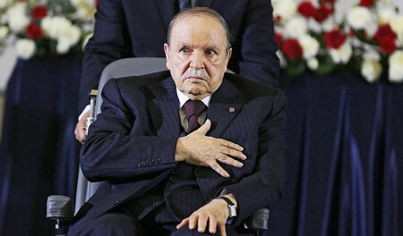 Algeriens Präsident Abdelaziz Bouteflika Algeriens Präsident Abdelaziz Bouteflika