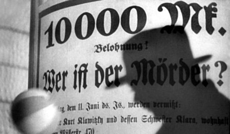 Ein Fandungsplakat ruft die Bürger der Stadt zur Mithilfe bei de... Ein Fandungsplakat ruft die Bürger der Stadt zur Mithilfe bei de...
