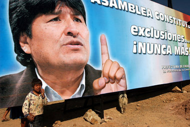 Präsident der kleinen Leute mit großen Problemen: Evo Morales au... Präsident der kleinen Leute mit großen Problemen: Evo Morales au...