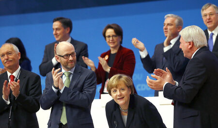 Zugeständnisse an den rechten Rand, ohne das Wort »Obergrenze« z...