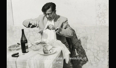 Peter Brückner Anfang der 60er Jahre in Italien (Filmstill aus d...