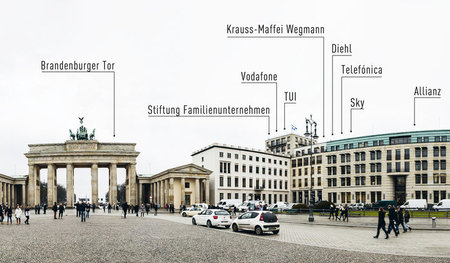 Umzingelt von Freunden: Der Bundestag im Reichstagsgebäude (nich...