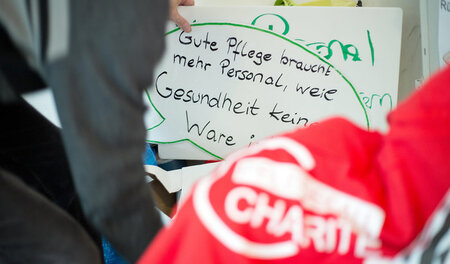 Charité am 22. Juni: Der unbefristete Streik beginnt Charité am 22. Juni: Der unbefristete Streik beginnt