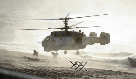 »Westen 2013« – Russisch-belarussisches Manöver in der Region Ka...