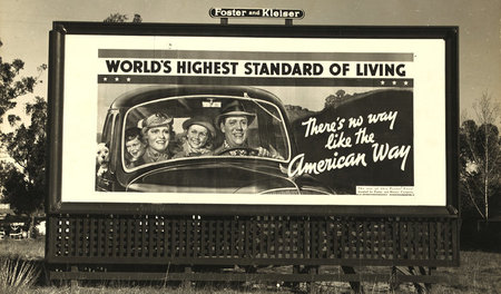 Aus der Traum: Werbung für den »American Way of Life« aus dem Ja... Aus der Traum: Werbung für den »American Way of Life« aus dem Ja...