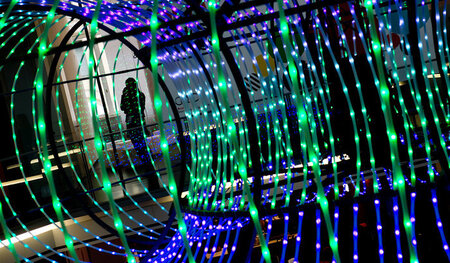 Eine Teilnehmerin der Digital-Life-Design-Konferenz in München, ... Eine Teilnehmerin der Digital-Life-Design-Konferenz in München, ...
