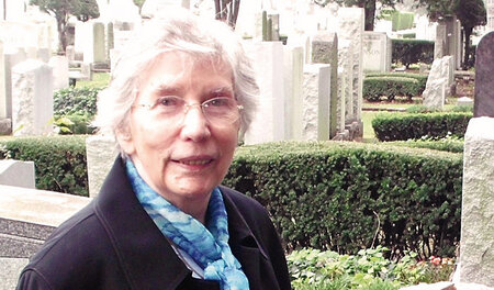 Die Schriftstellerin und Sprachwissenschaftlerin Vera Friedlände...