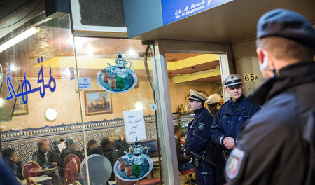 Razzia am 16. Januar im Viertel Düsseldorf-Bilk, das seither als...