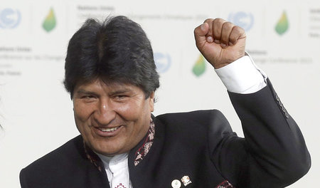 Boliviens Präsident Evo Morales