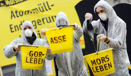 Hartnäckig seit Jahrzehnten: Atomkraftgegner in Deutschland, hie...
