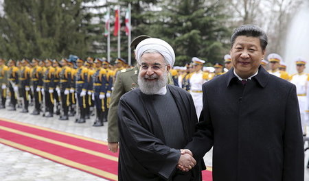 Als Fernziel haben Xi und Rohani ein Handelsvolumen von 600 Mill...