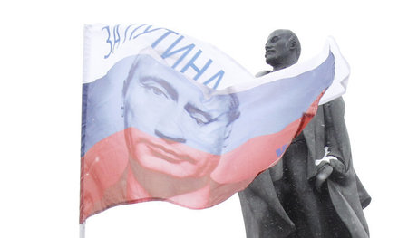Wladimir und Wladimir, Hoffnungsträger gestern und heute: Putin,... Wladimir und Wladimir, Hoffnungsträger gestern und heute: Putin,...