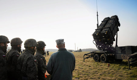 Nicht gekommen, um zu bleiben: US-Soldaten beim Manöver mit poln... Nicht gekommen, um zu bleiben: US-Soldaten beim Manöver mit poln...