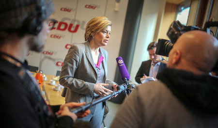 Die rheinland-pfälzische CDU-Chefin und stellvertretende Bundesv...