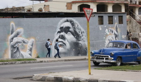 Alltagsszene in Havanna