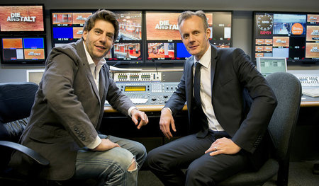 »Anstaltsleiter« Claus von Wagner und Max Uthoff