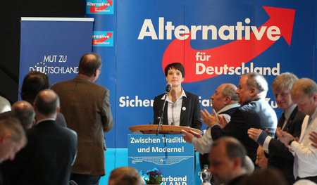 Frauke Petry, Bundesvorsitzende der Partei Alternative für Deuts...