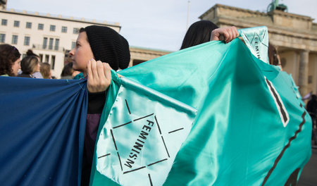 Vor einem Jahr gingen zum Frauenkampftag in Berlin fast 8.000 Me...