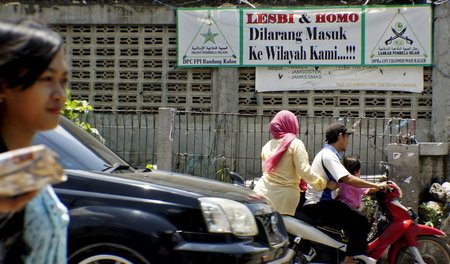 Feindseligkeit gegenüger sexuellen Minderheiten ist in Indonesie...