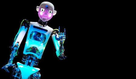 Wir dieser humanoide Roboter künftig den gemeinen Heavy-Metal-Fa...