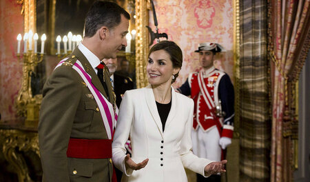 Felipe und Letizia, von niemandem gewählte Staatsoberhäupter Spa...