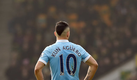 Will zurück zu »Rojo«: Sergio »Kun« Agueero am 13. März – hier n...