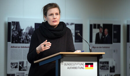 Laura Hottenrott, eine der am Projekt beteiligten Wissenschaftle...