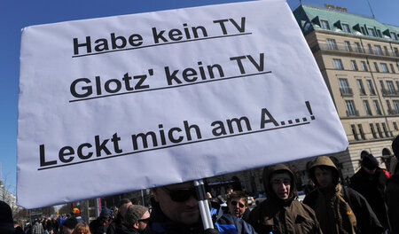 Nicht beliebt, schwach begründet, von oben verordnet: Protest ge...