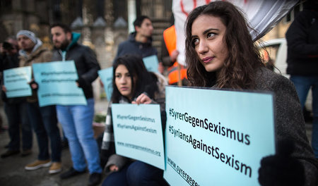 Nach den Übergriffen von Köln fühlten sich viele Flüchtlinge kol...