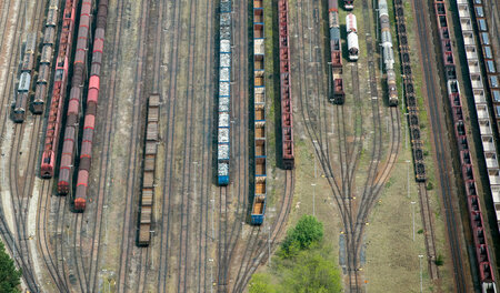 Noch gibt es Güterbahnhöfe in Brandenburg. Die DB AG möchte viel...