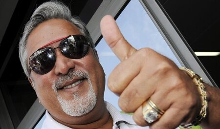 Vom Sunnyboy der indischen Milliardäre zum Fast-Pleitier: Vijay ...