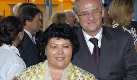 Der ehemalige VW-Vorstandsvorsitzende Martin Winterkorn und sein...
