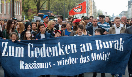 Seit der Gedenkdemonstration zum zweiten Jahrestag des Mordes an...