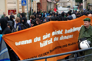 Antifademo am Sonnabend in Burg bei Magdeburg