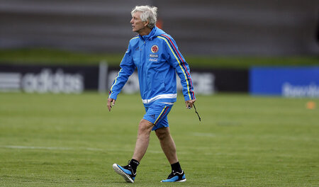 Ein Fußballgott der Arbeit: Kolumbiens Trainer José Pékemann