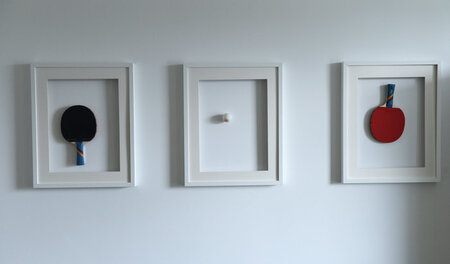 Dekoratives Interieur im Sporthotel Kolumbus, in Berlin-Lichtenb...