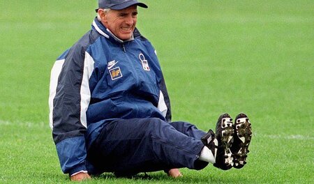 Heute Rentner, damals Nationaltrainer Italiens: Arrigo Sacchi wä...