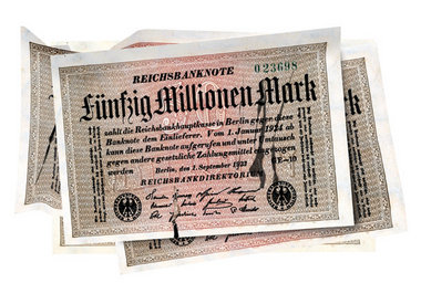 Erinnerungen an 1923. Die Krise an den Finanzmärkten könnte im s... Erinnerungen an 1923. Die Krise an den Finanzmärkten könnte im s...