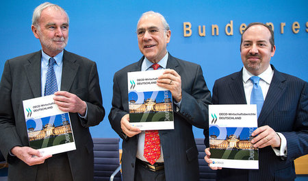 Drei für mehr »Wettbewerbsfähigkeit«: Andreas Wörgötter, tätig i...