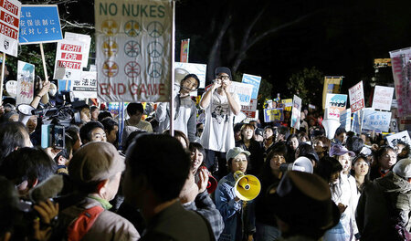 Antikriegsdemonstration am 29. März in Tokio