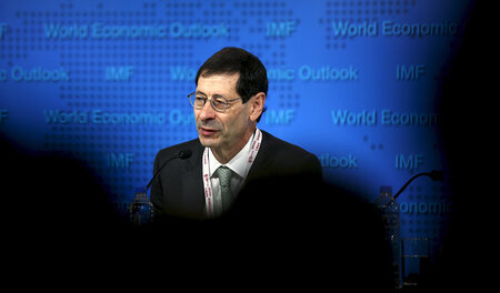 Wirtschaftsorakel: IWF-Chefvolkswirt Maurice Obstfeld präsentier... Wirtschaftsorakel: IWF-Chefvolkswirt Maurice Obstfeld präsentier...